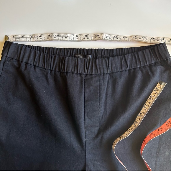 LOFT, Elastic Waist, Black, Cotton Dress Pants, Size Large - Picture 5 of 13